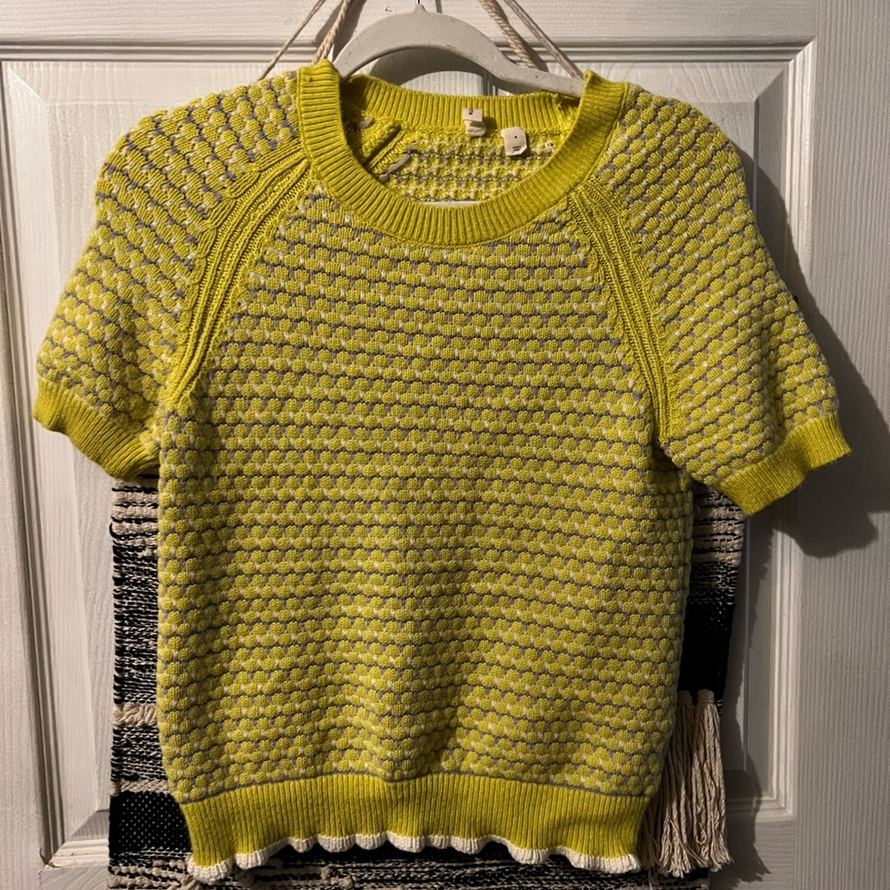 ANTHROPOLOGIE MOTH SWEATER